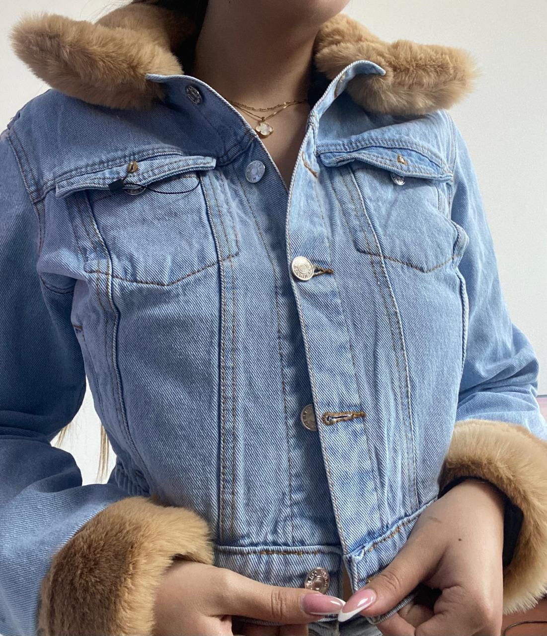 WARM HUG DENIM JACKET