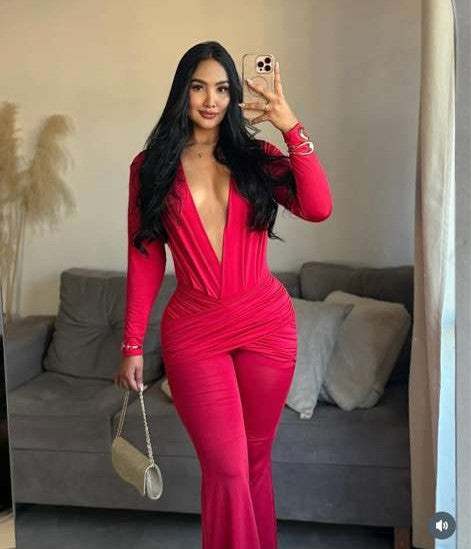 RED PROMISE JUMPSUIT
