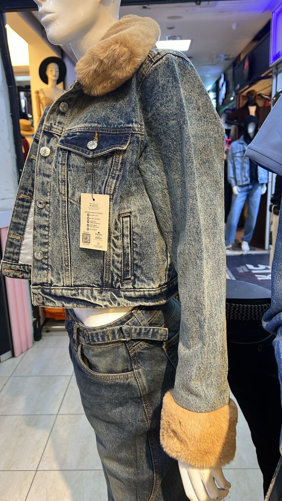 WARM HUG DENIM JACKET